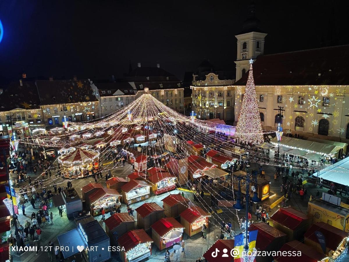 מלון Pensiunea Buon Gusto Sibiu-Motorcyle Friendly,City Center מראה חיצוני תמונה