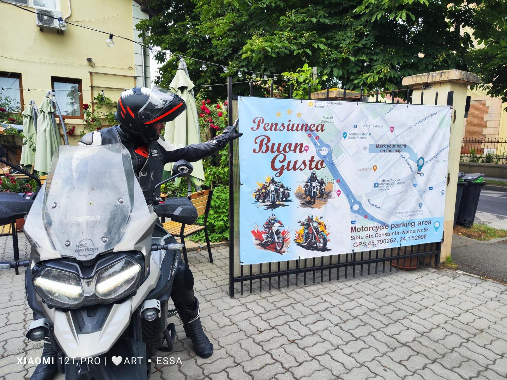 מלון Pensiunea Buon Gusto Sibiu-Motorcyle Friendly,City Center מראה חיצוני תמונה